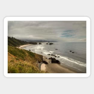 Somewhere Along The Oregon Coast - 3 © Sticker